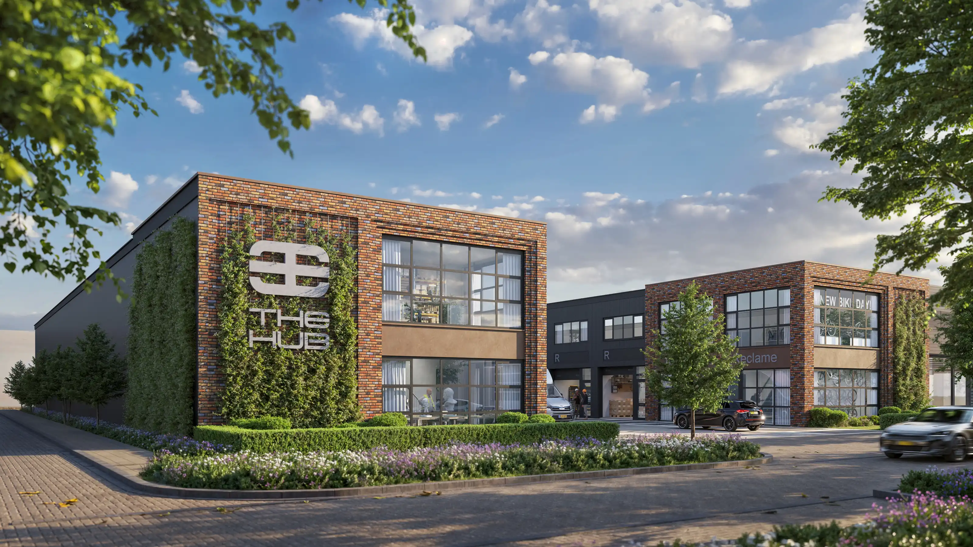 The Hub Alfred Nobelstraat te Bleiswijk; exterieur 1