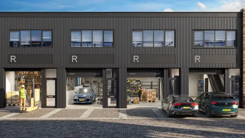 The Hub Alfred Nobelstraat te Bleiswijk; exterieur 4