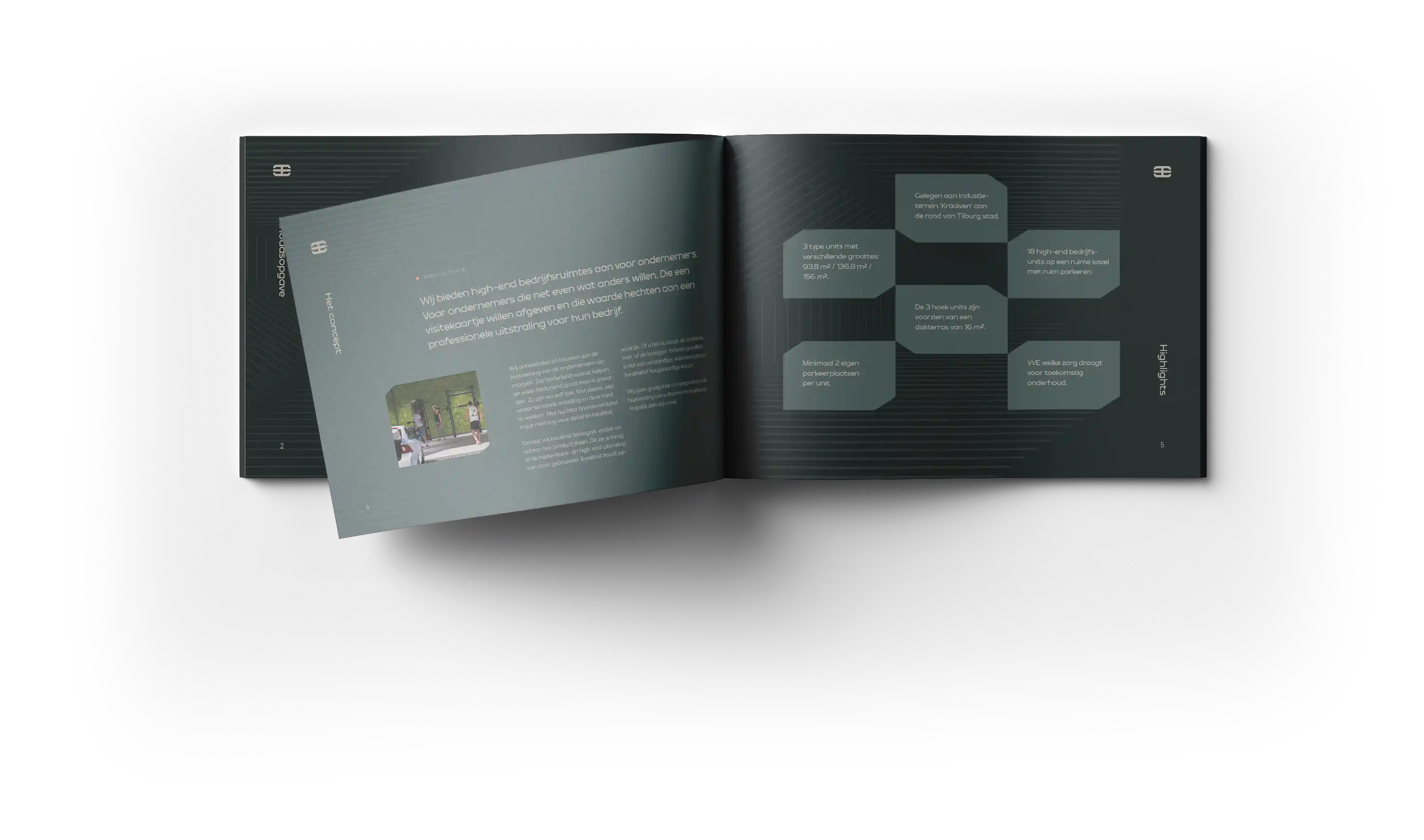 The hub mockup